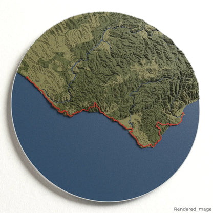 Great Ocean Walk 3D Map