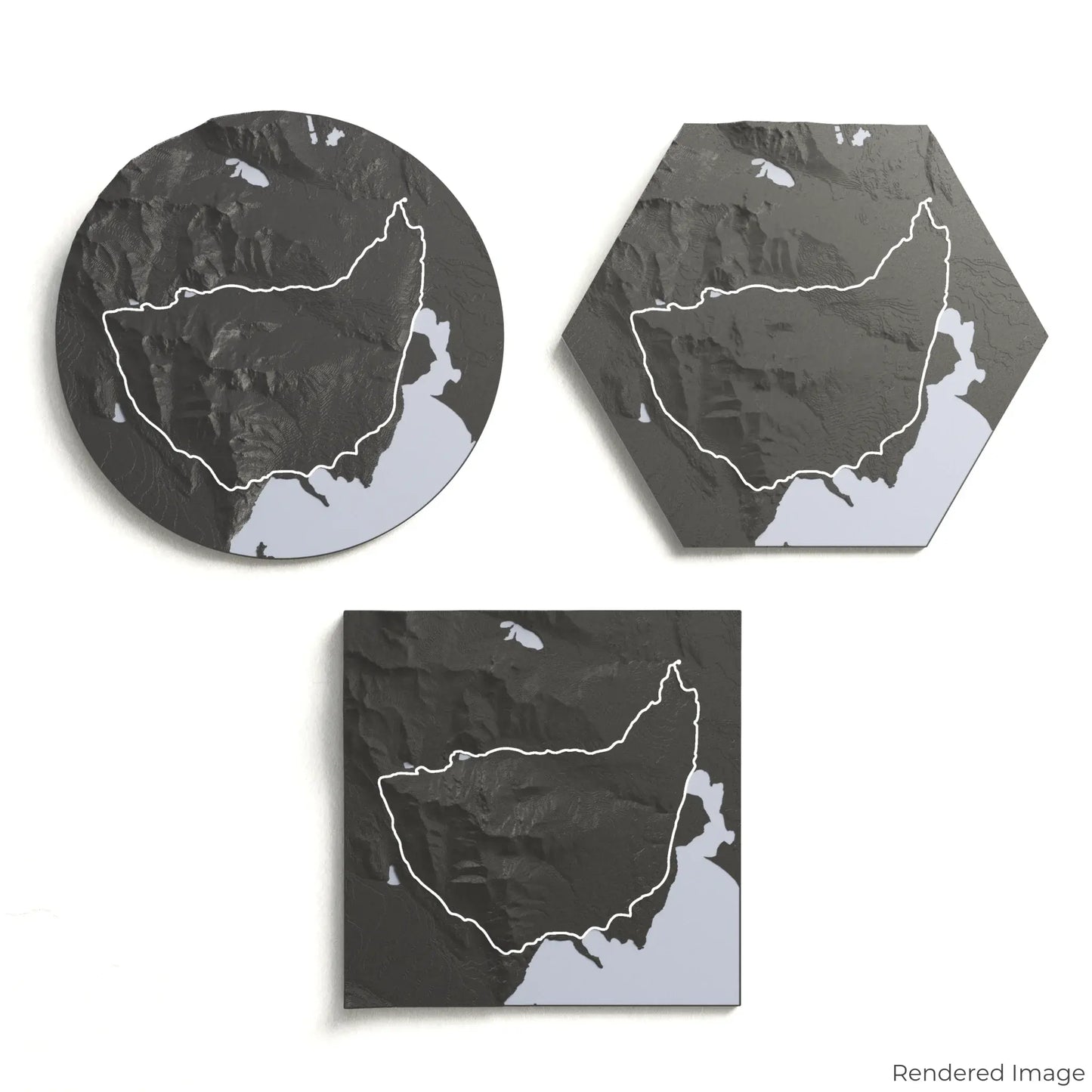 Huemul Circuit 3D Map