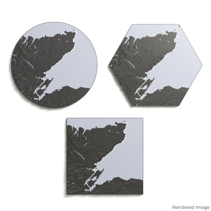 John o'Groats Trail 3D Map