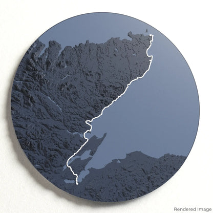 John o'Groats Trail 3D Map