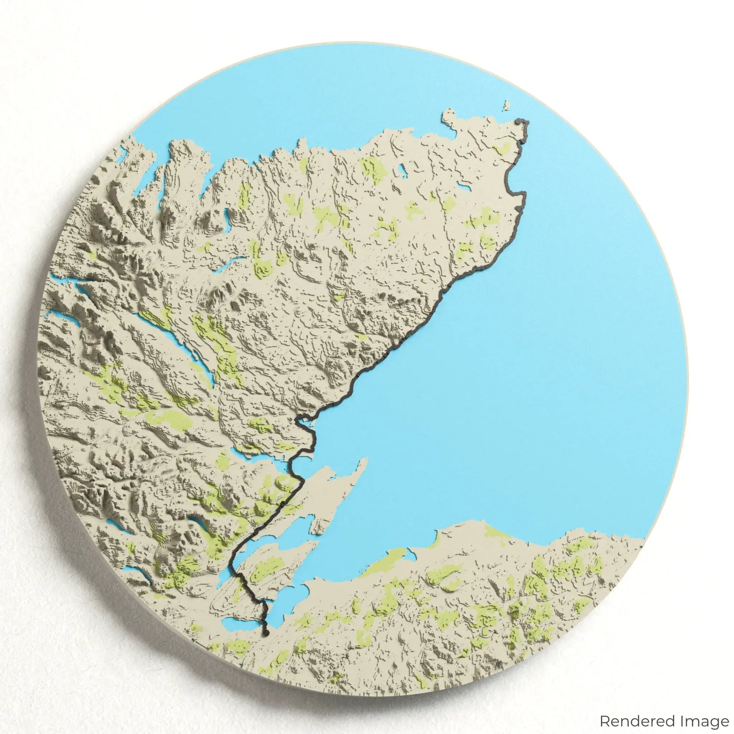 John o'Groats Trail 3D Map