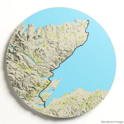 John o'Groats Trail 3D Map