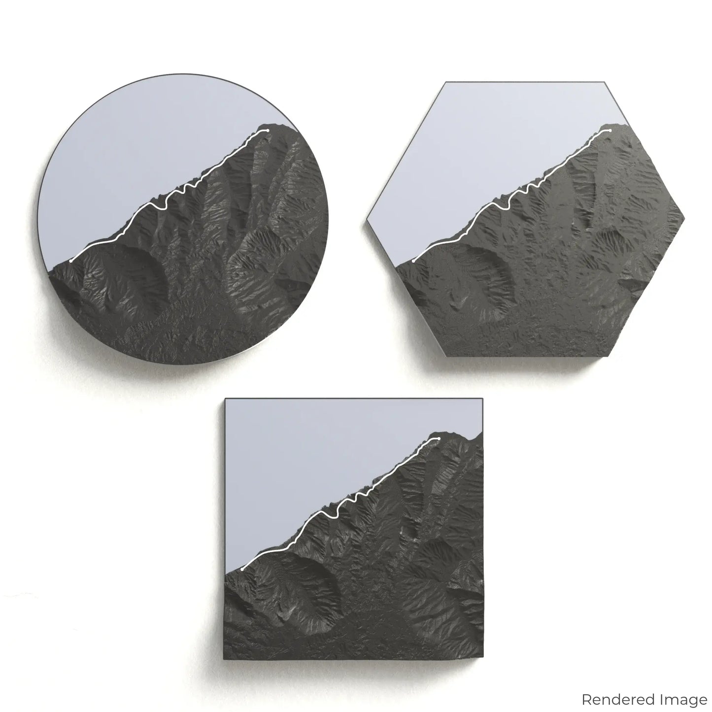 Kalalau Trail 3D Map
