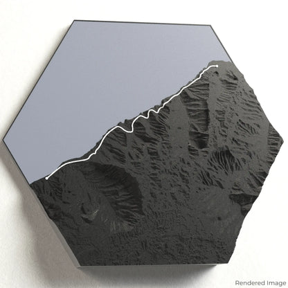 Kalalau Trail 3D Map