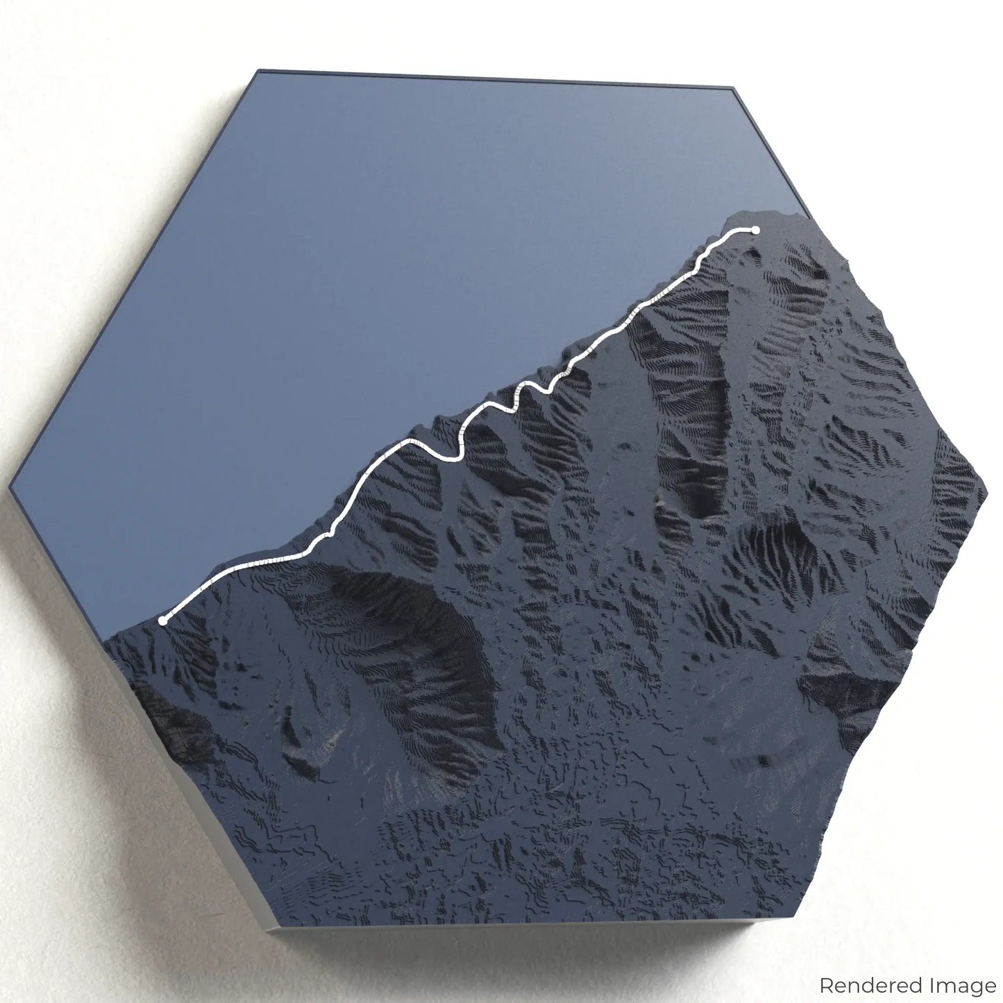 Kalalau Trail 3D Map