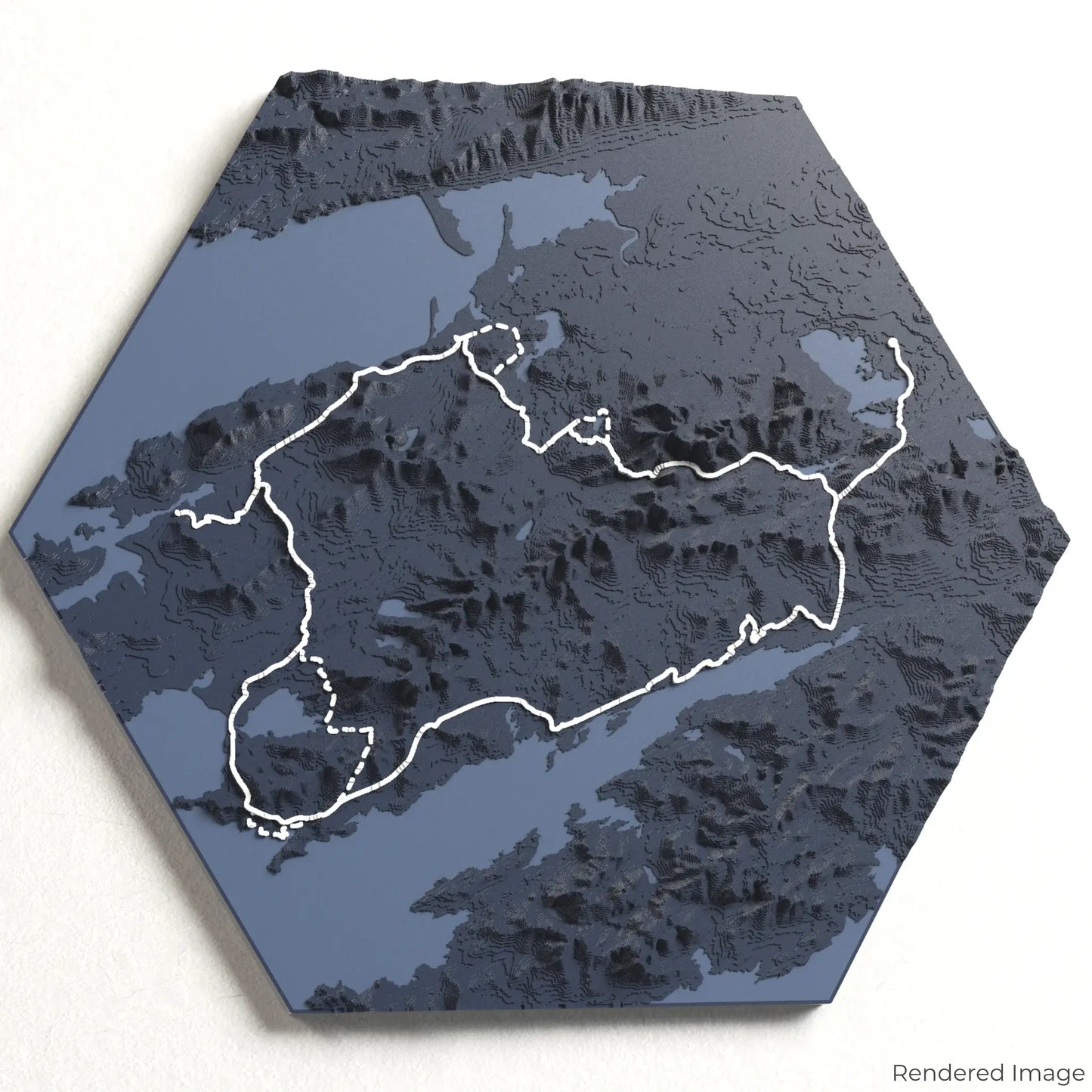 Kerry Way 3D-Karte