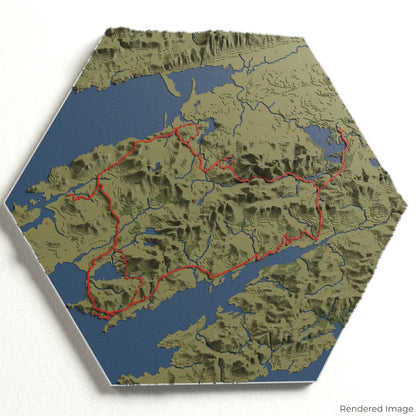 Kerry Way 3D-Karte