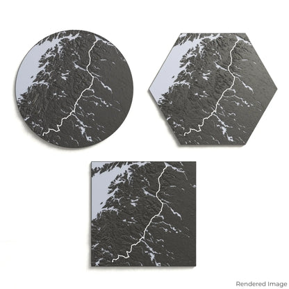 Kungsleden 3D Map