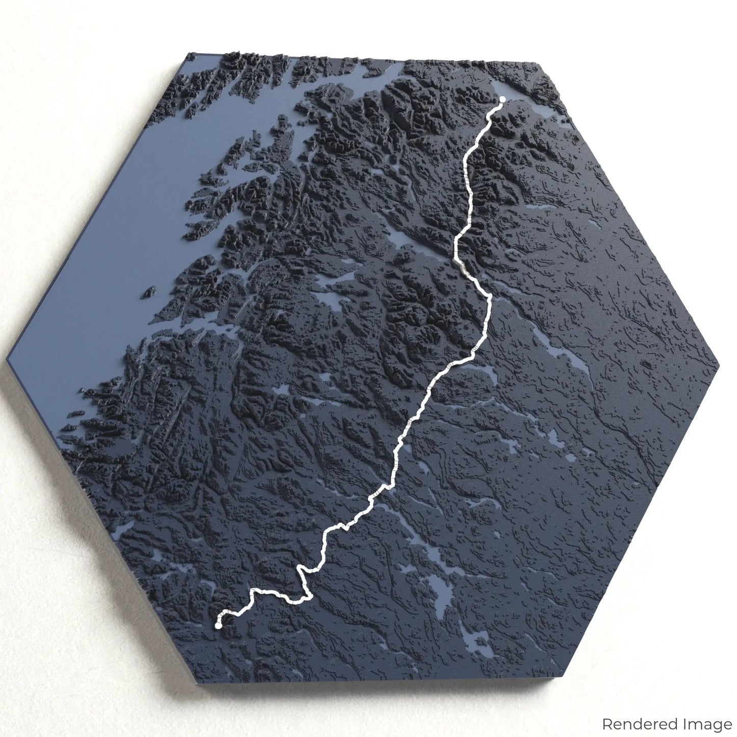 Kungsleden 3D Map