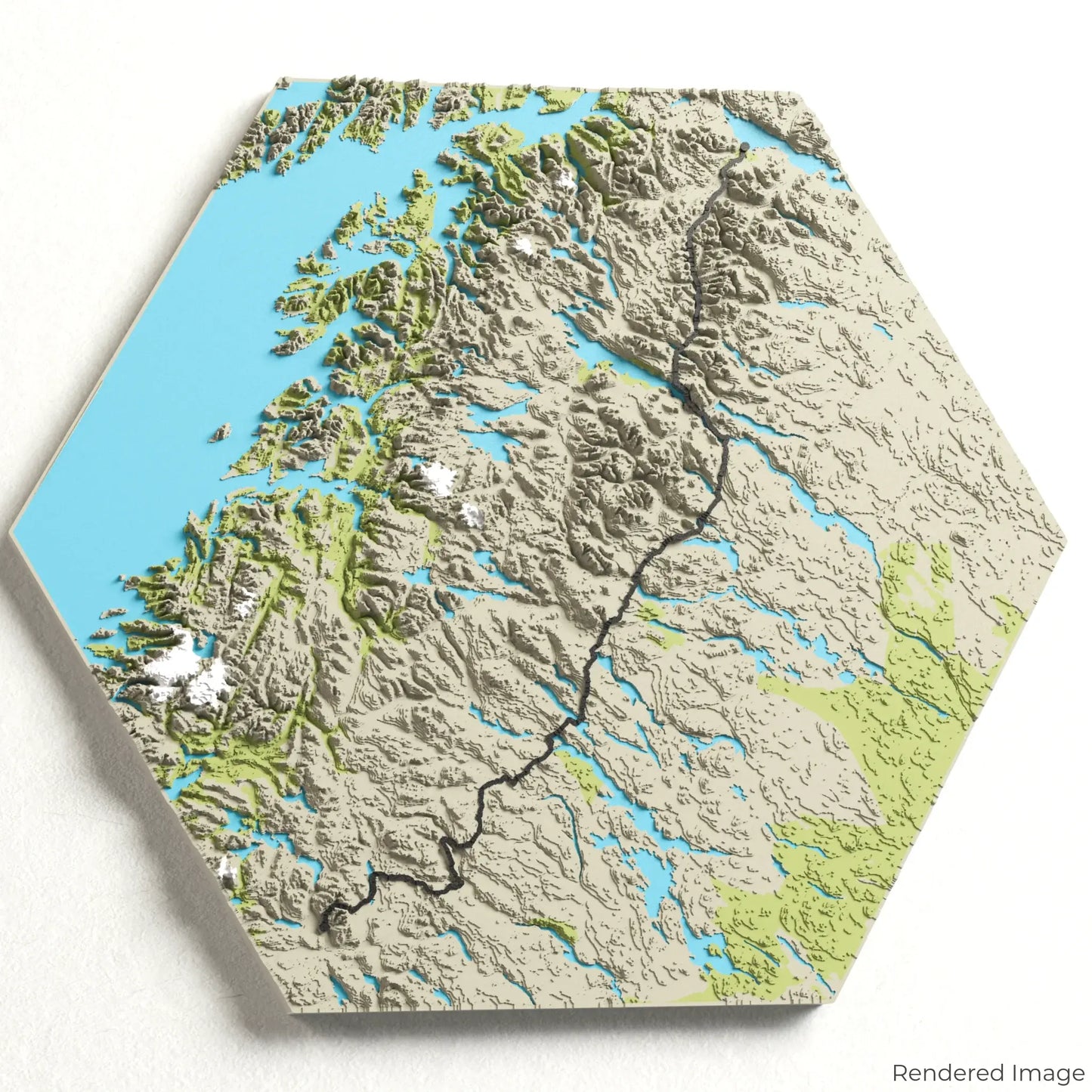 Kungsleden 3D Map