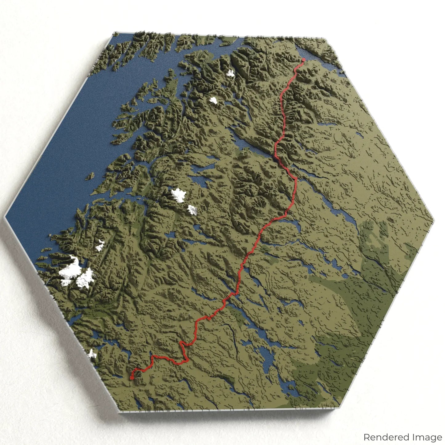 Kungsleden 3D Map