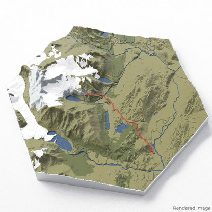 Laguna de los Tres 3D Map