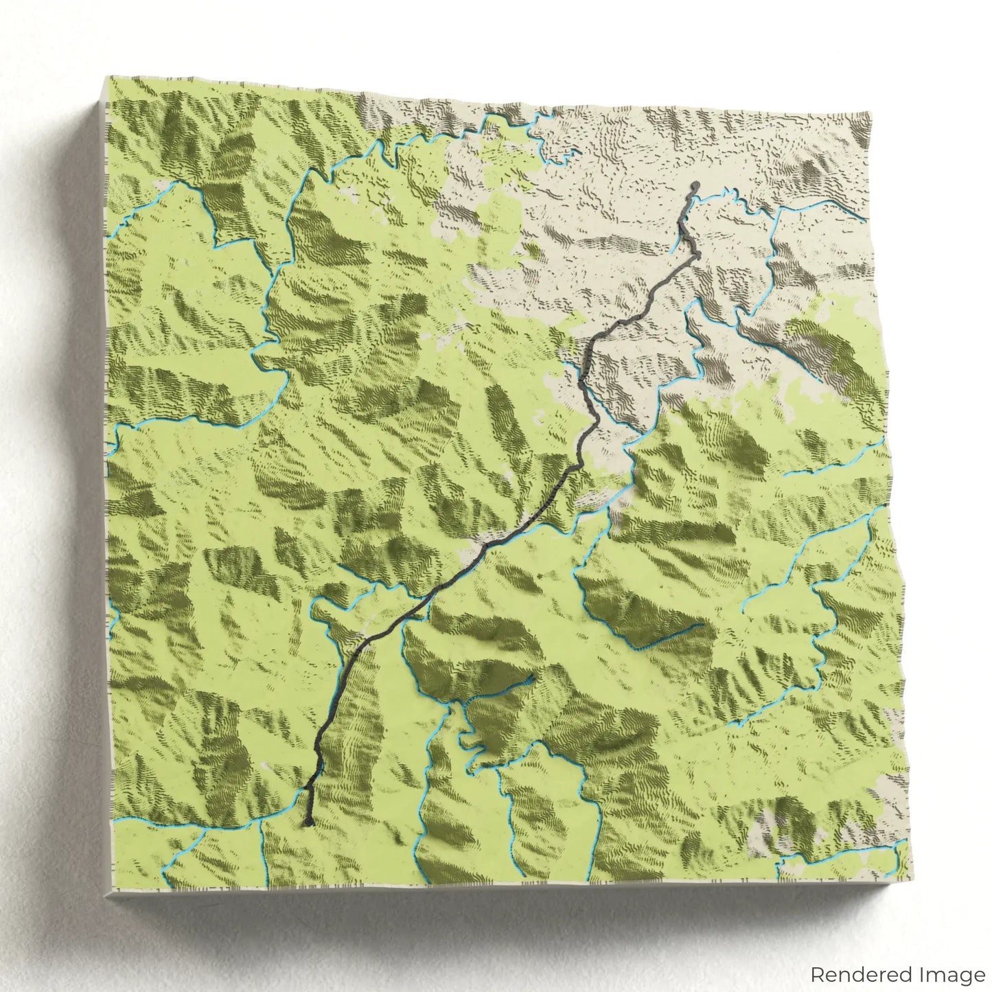 Lost City Trek 3D Map
