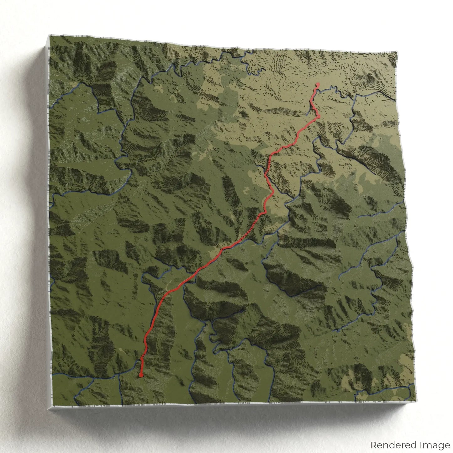 Lost City Trek 3D Map