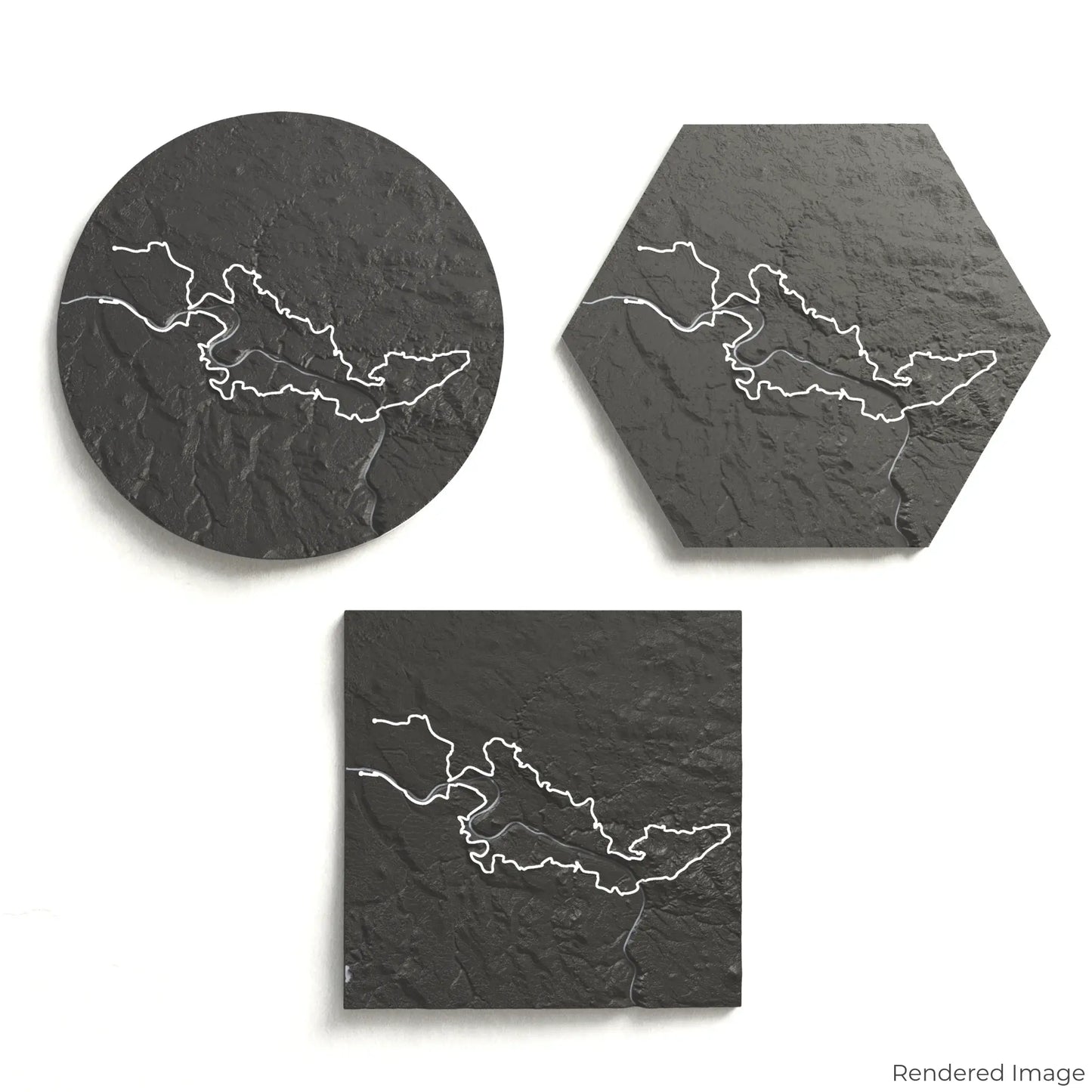 Malerweg Trail 3D Map