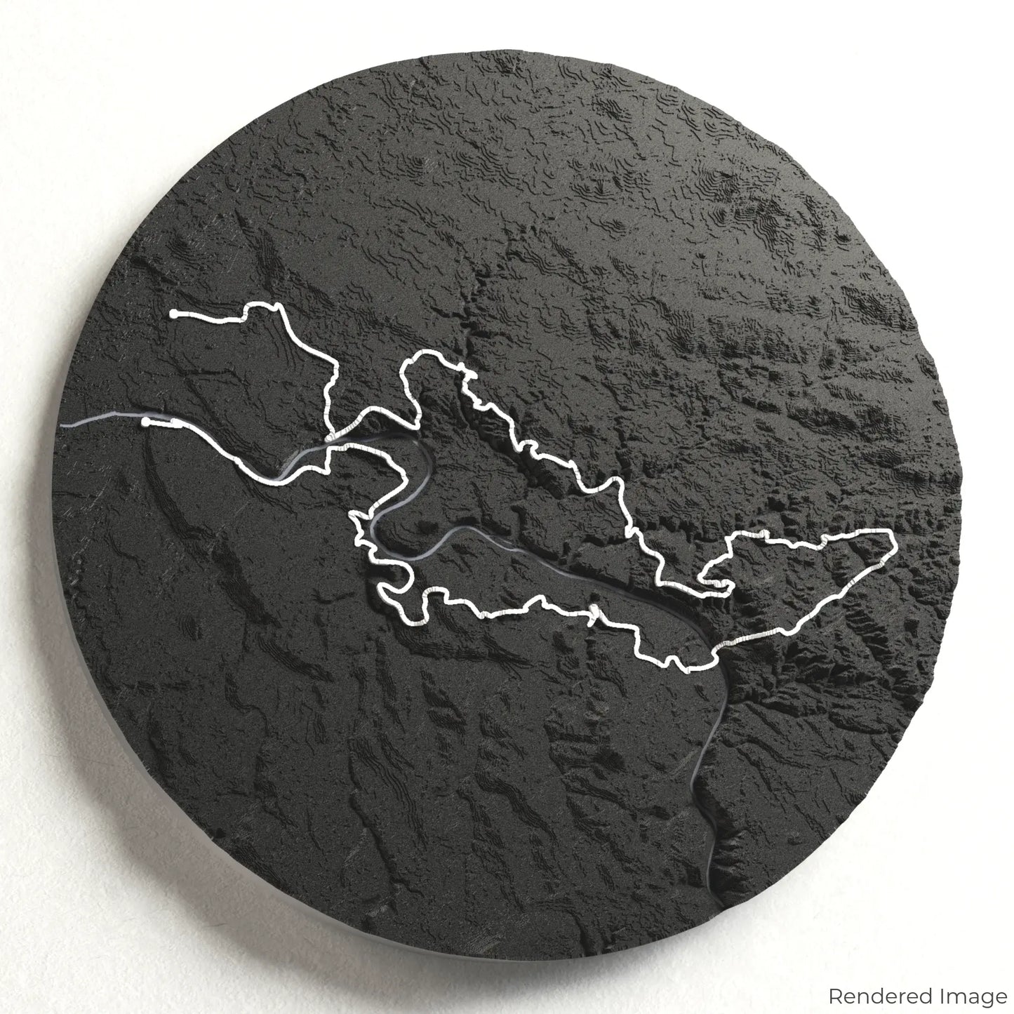 Malerweg Trail 3D Map