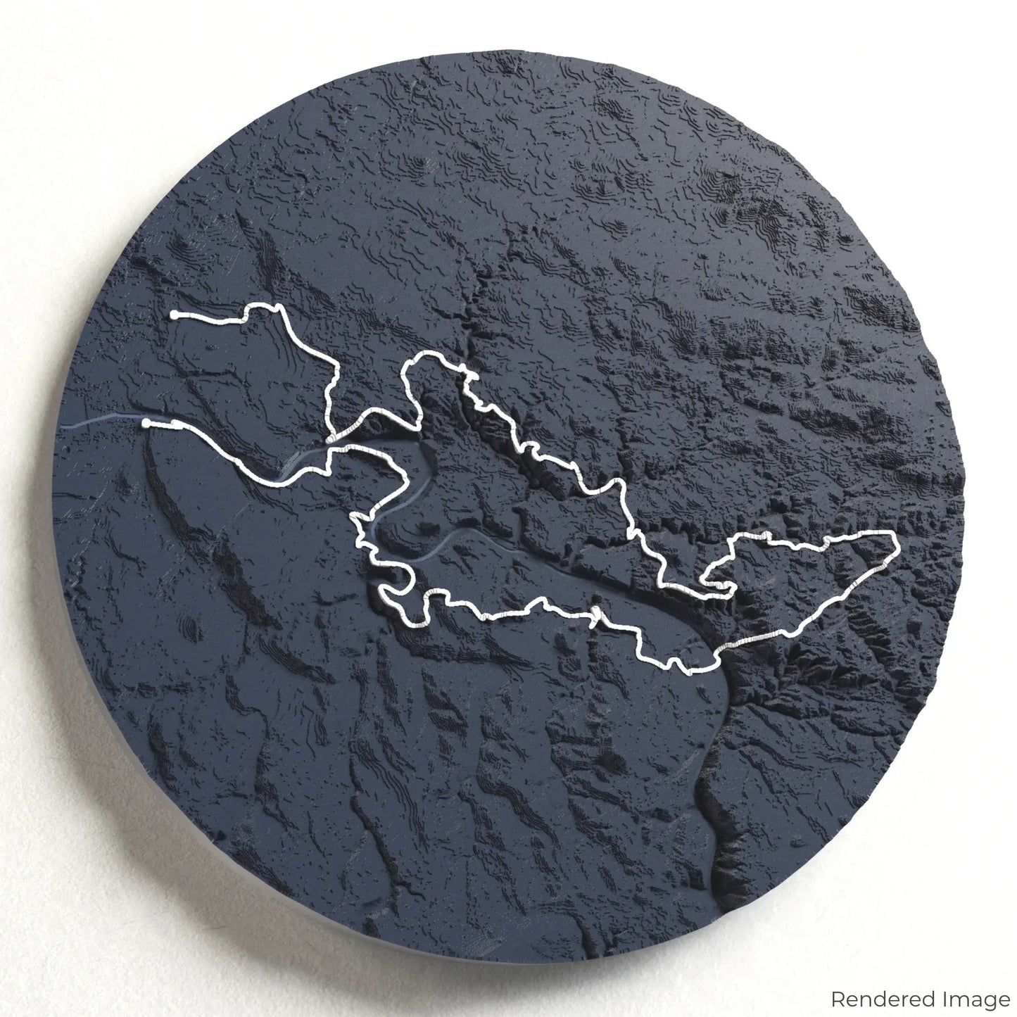 Malerweg Trail 3D Map
