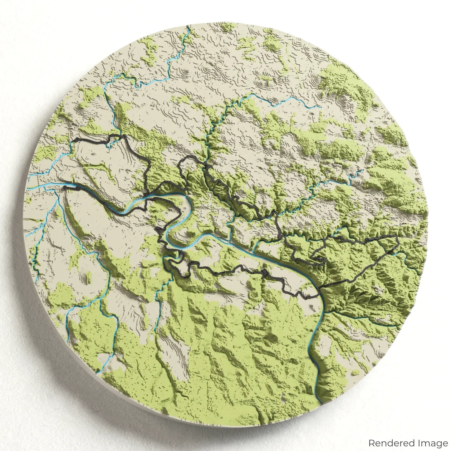Malerweg Trail 3D Map