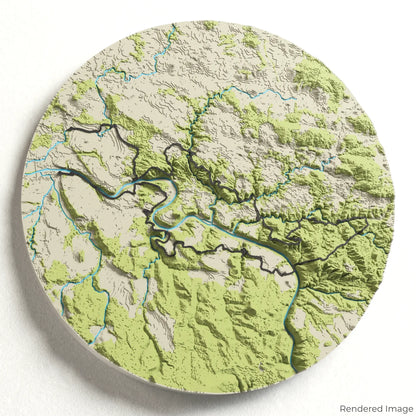 Malerweg Trail 3D Map