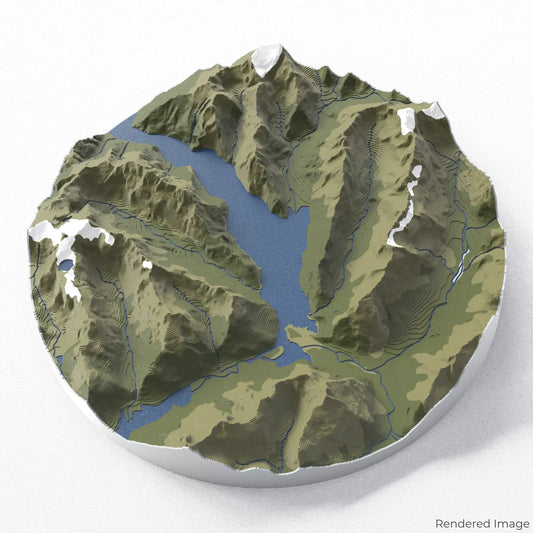 Milford Sound 3D Map