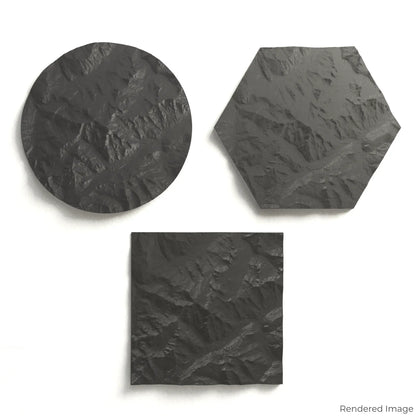 Mont Blanc Massif 3D Map