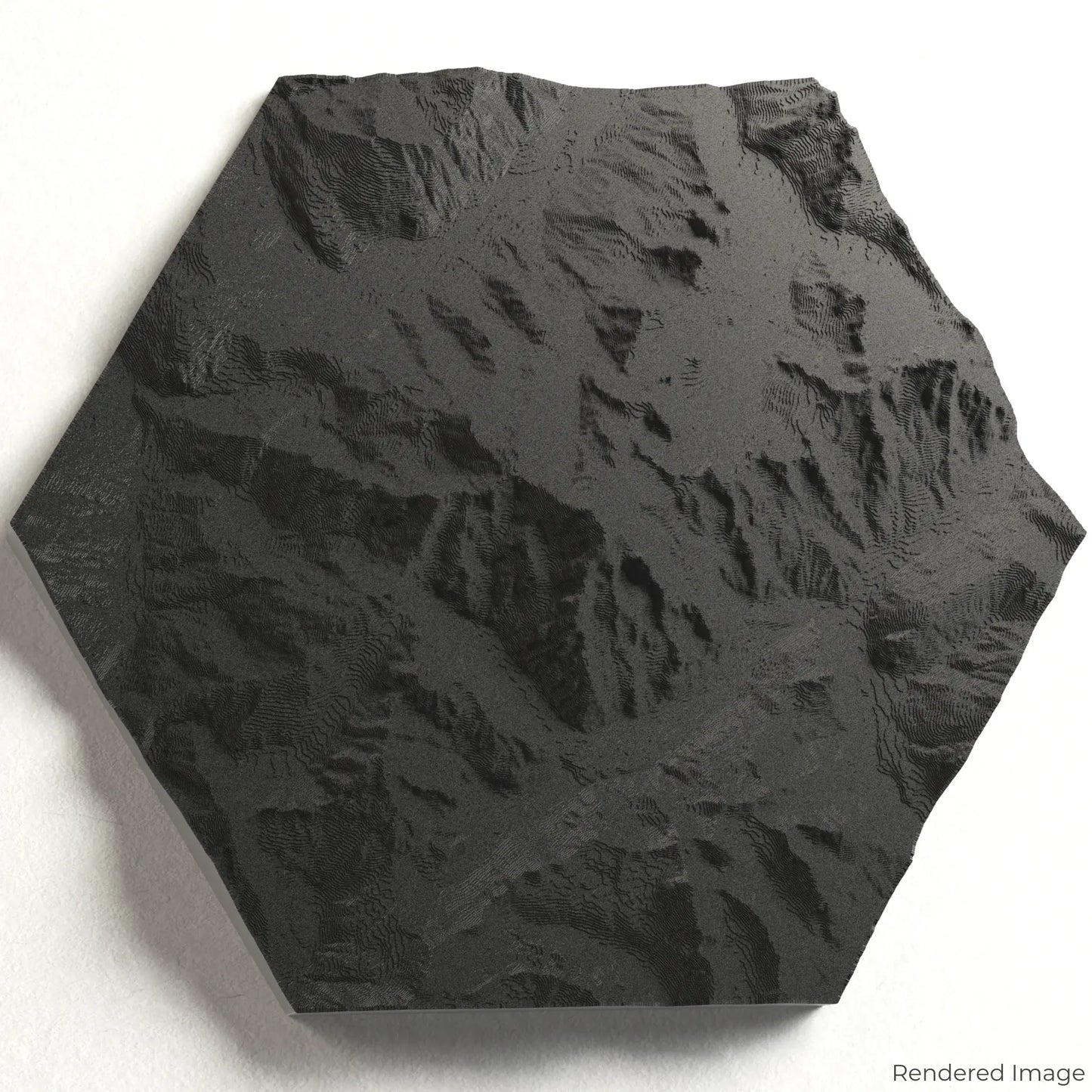 Mont Blanc Massif 3D Map