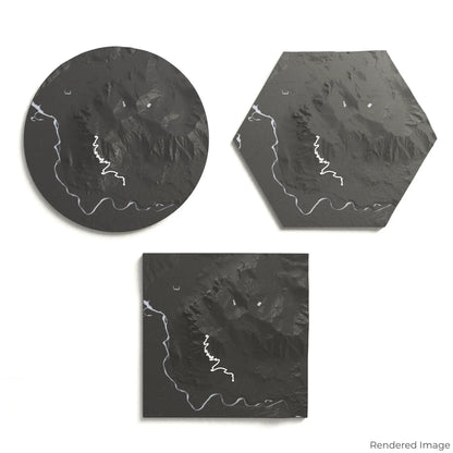 Carte 3D du sentier du Mont Si