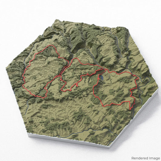 Mullerthal Trail 3D Map