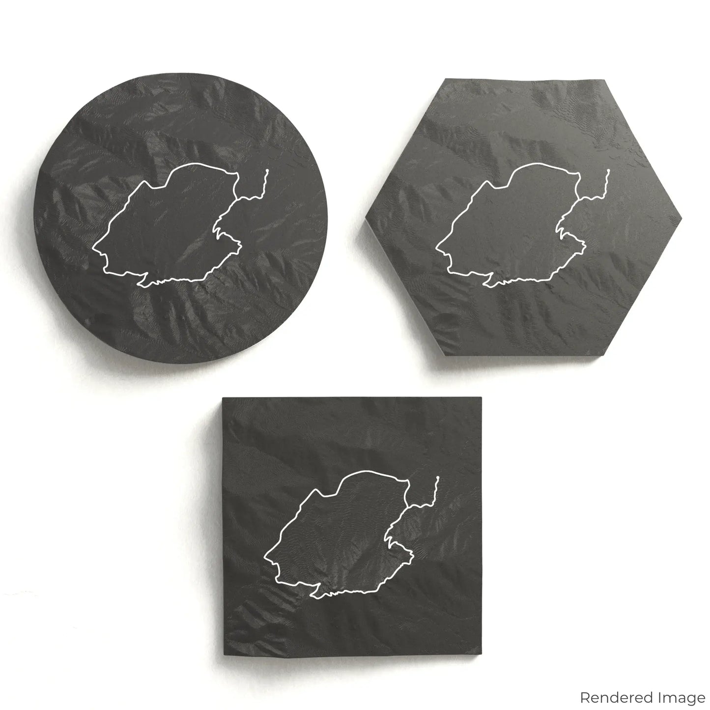 Carte 3D de la boucle de Old Rag Mountain