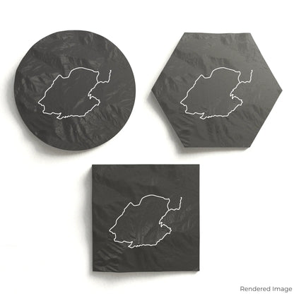 Carte 3D de la boucle de Old Rag Mountain