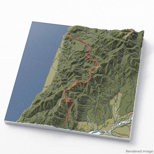 Paparoa Track 3D Map