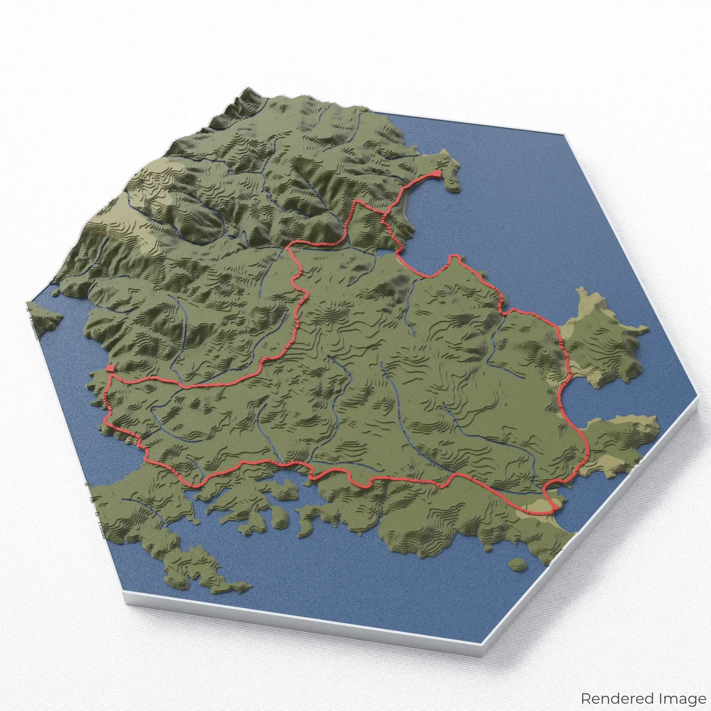 Rakiura Track 3D Map