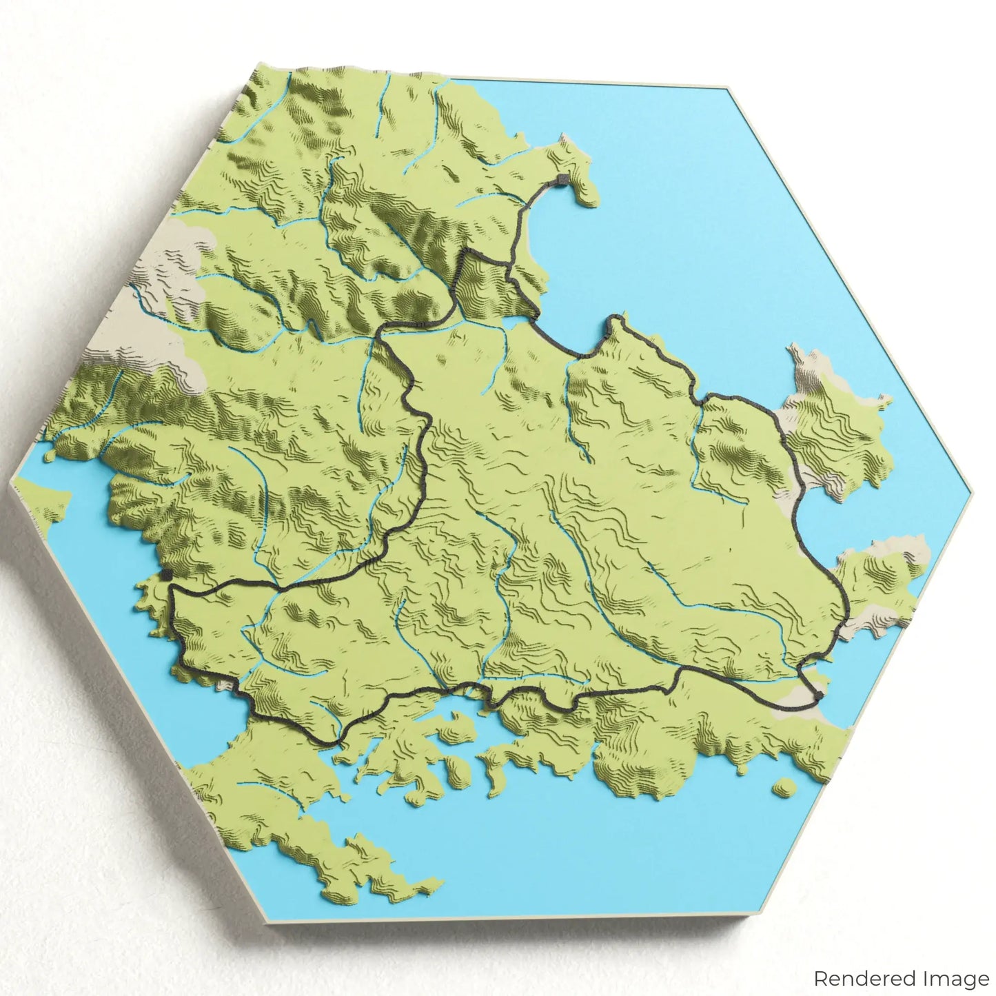 Rakiura Track 3D Map