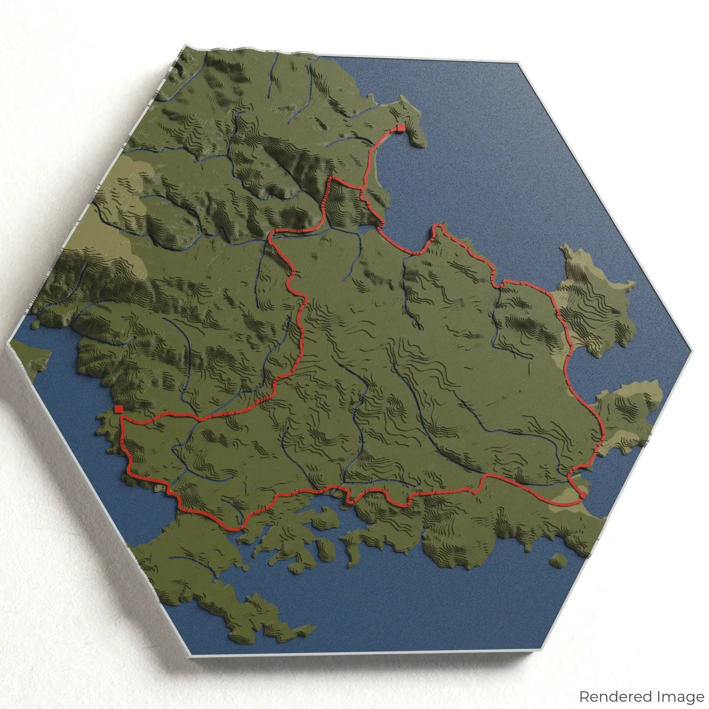 Rakiura Track 3D Map