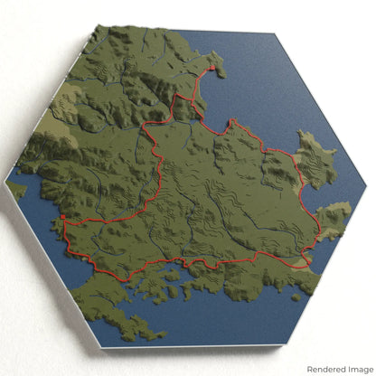 Rakiura Track 3D Map