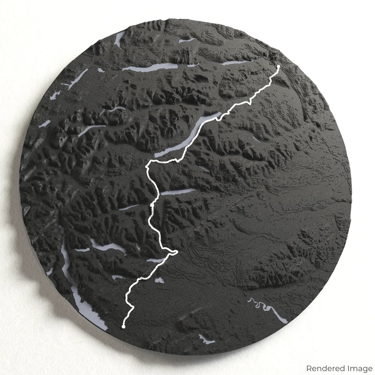 Rob Roy Way 3D Map