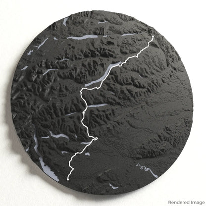 Rob Roy Way 3D Map