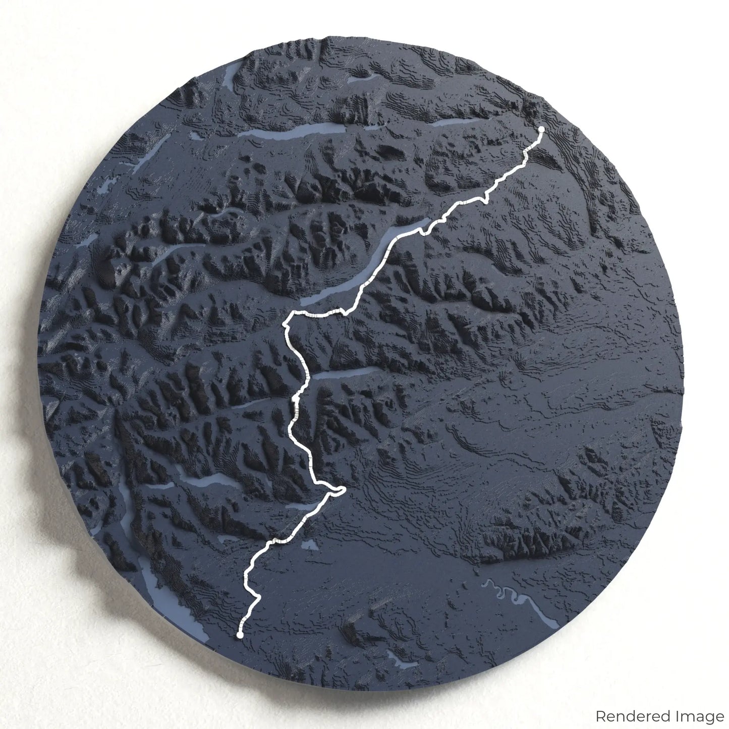 Rob Roy Way 3D Map