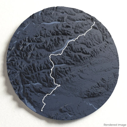 Rob Roy Way 3D Map