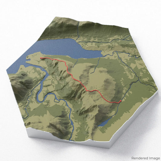 Romsdalseggen 3D Map