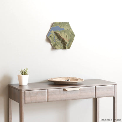 Romsdalseggen 3D Map