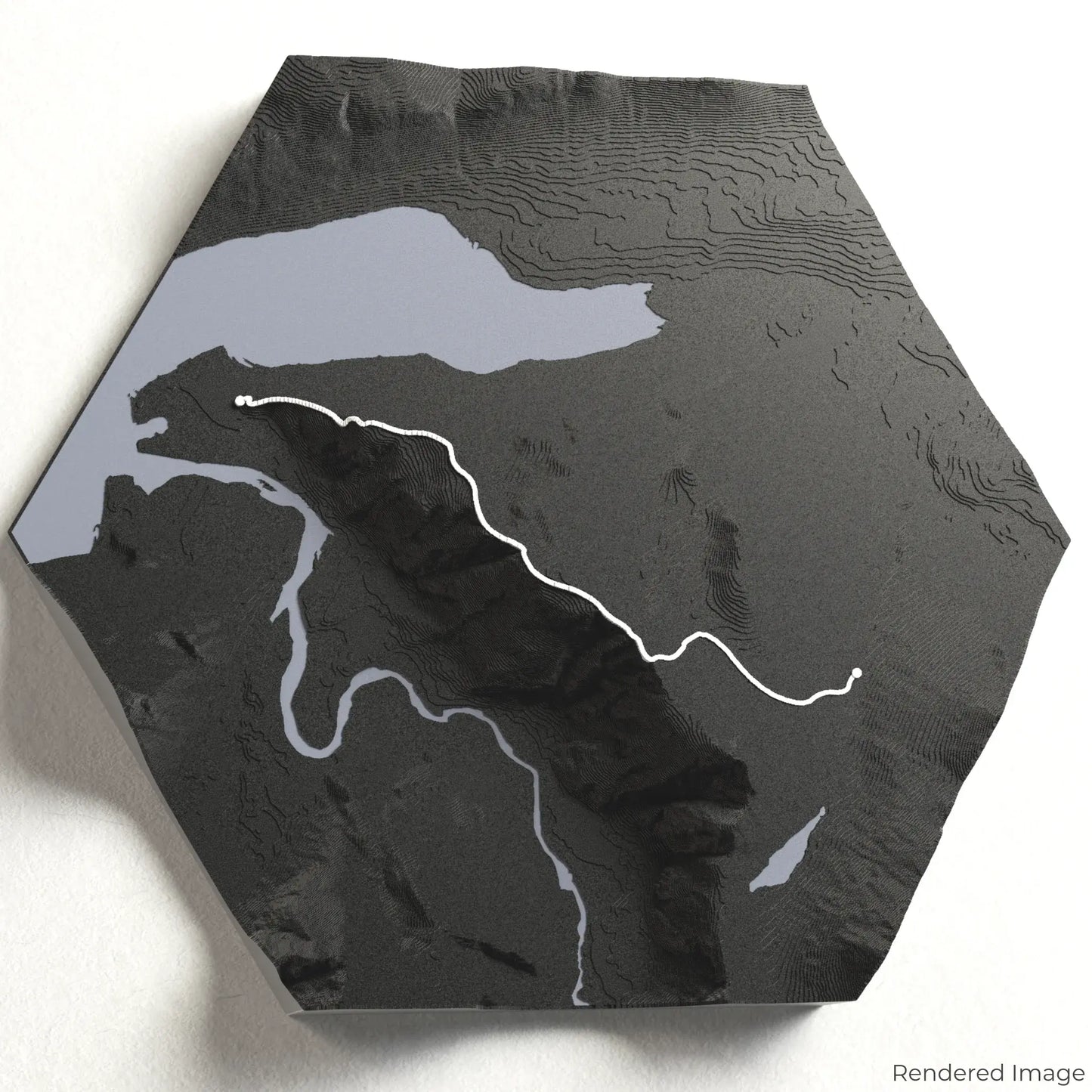 Romsdalseggen 3D Map