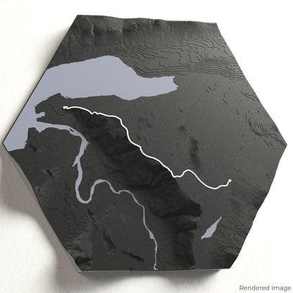 Romsdalseggen 3D Map