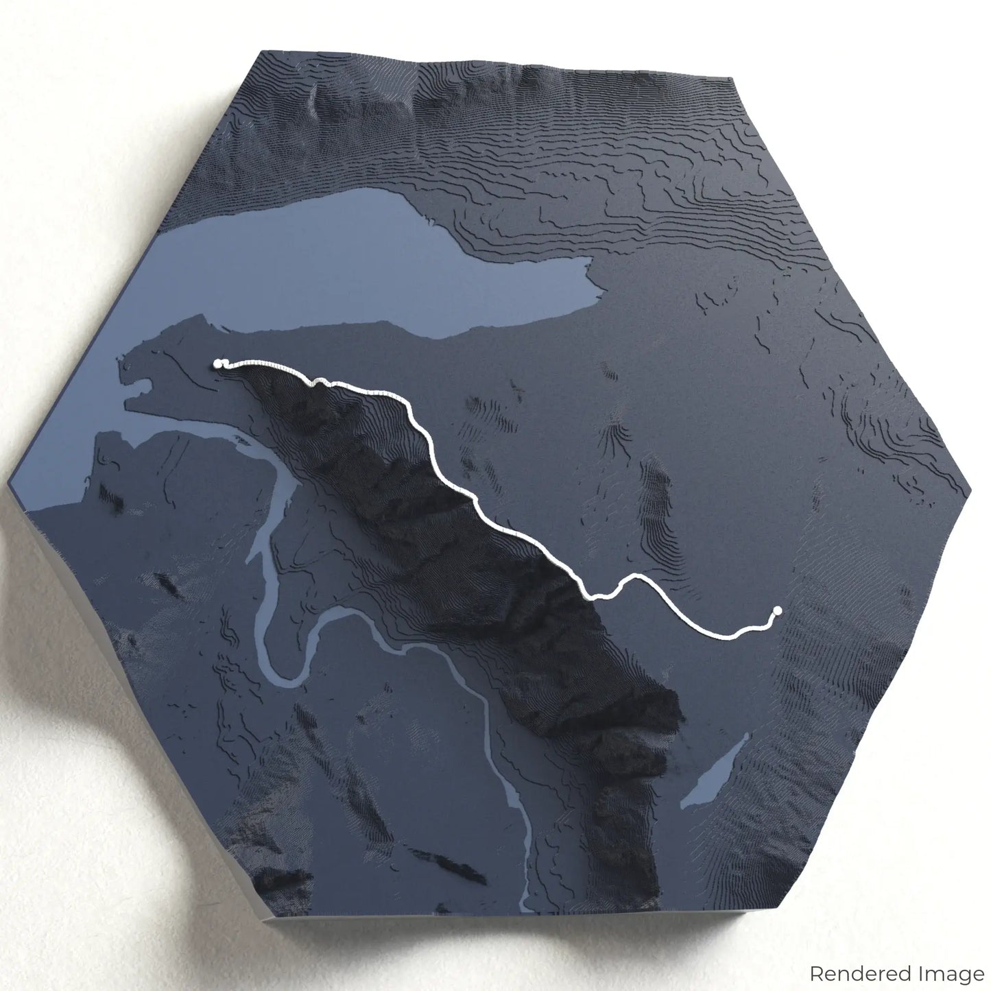 Romsdalseggen 3D Map