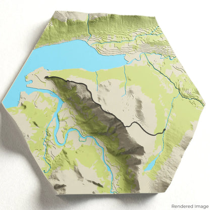 Romsdalseggen 3D Map