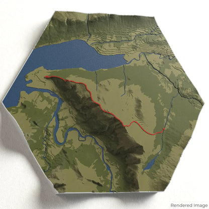 Romsdalseggen 3D Map
