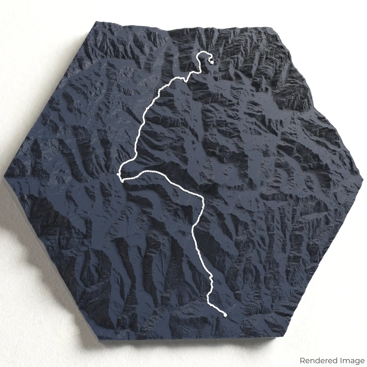 Salkantay Trek 3D Map