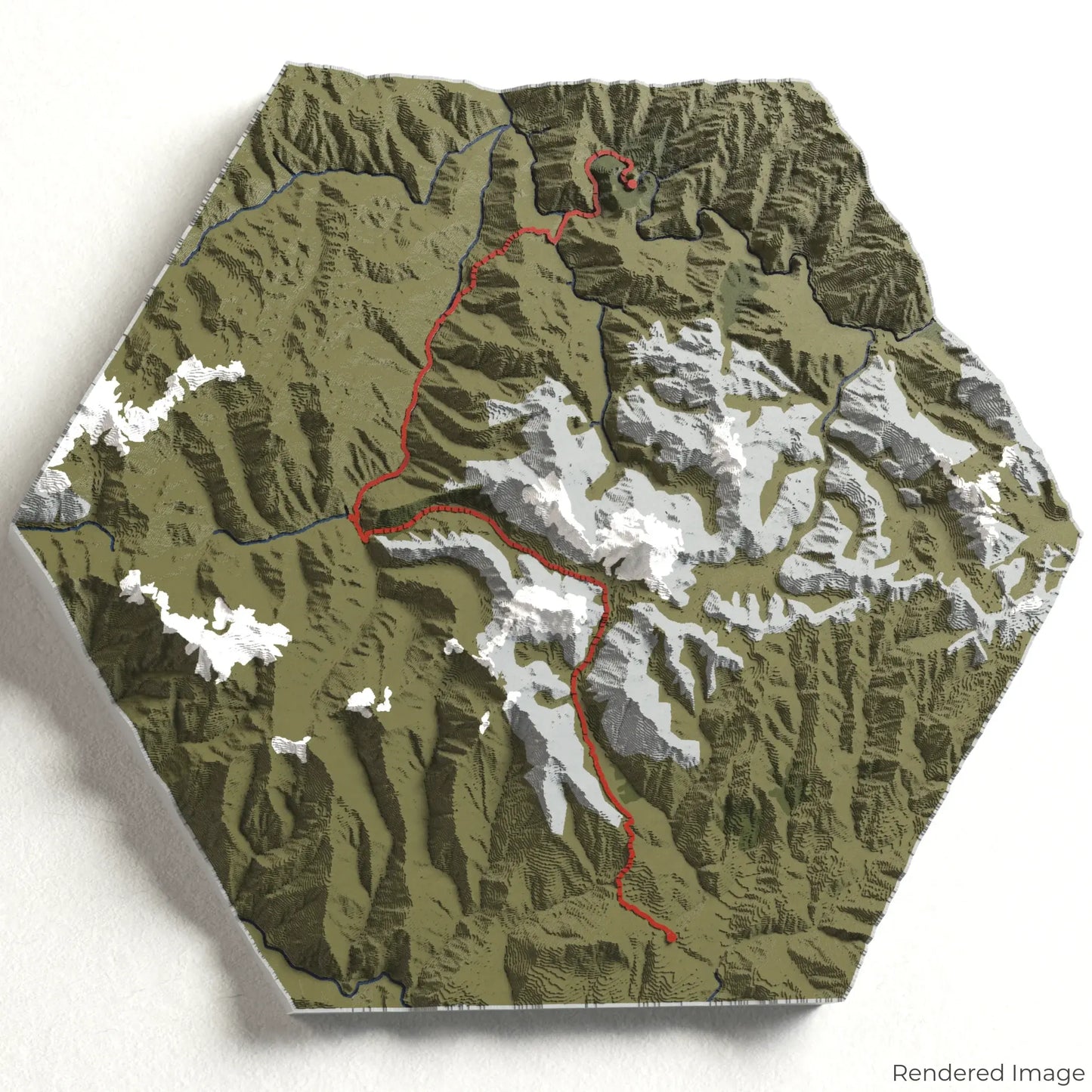 Salkantay Trek 3D Map