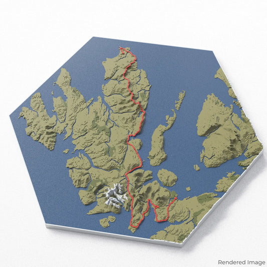 Skye Trail 3D Map