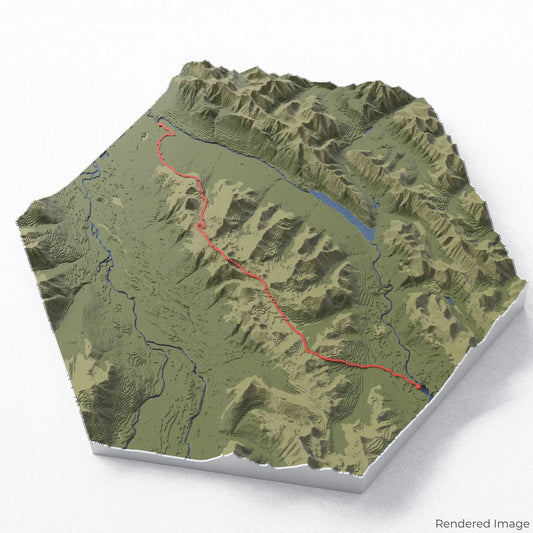 Skyline Trail 3D Map